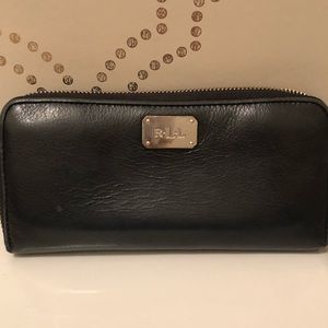 Ralph Lauren black leather wallet